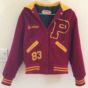 Virgin Wool varsity jacket
